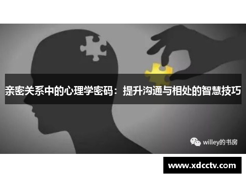 亲密关系中的心理学密码：提升沟通与相处的智慧技巧